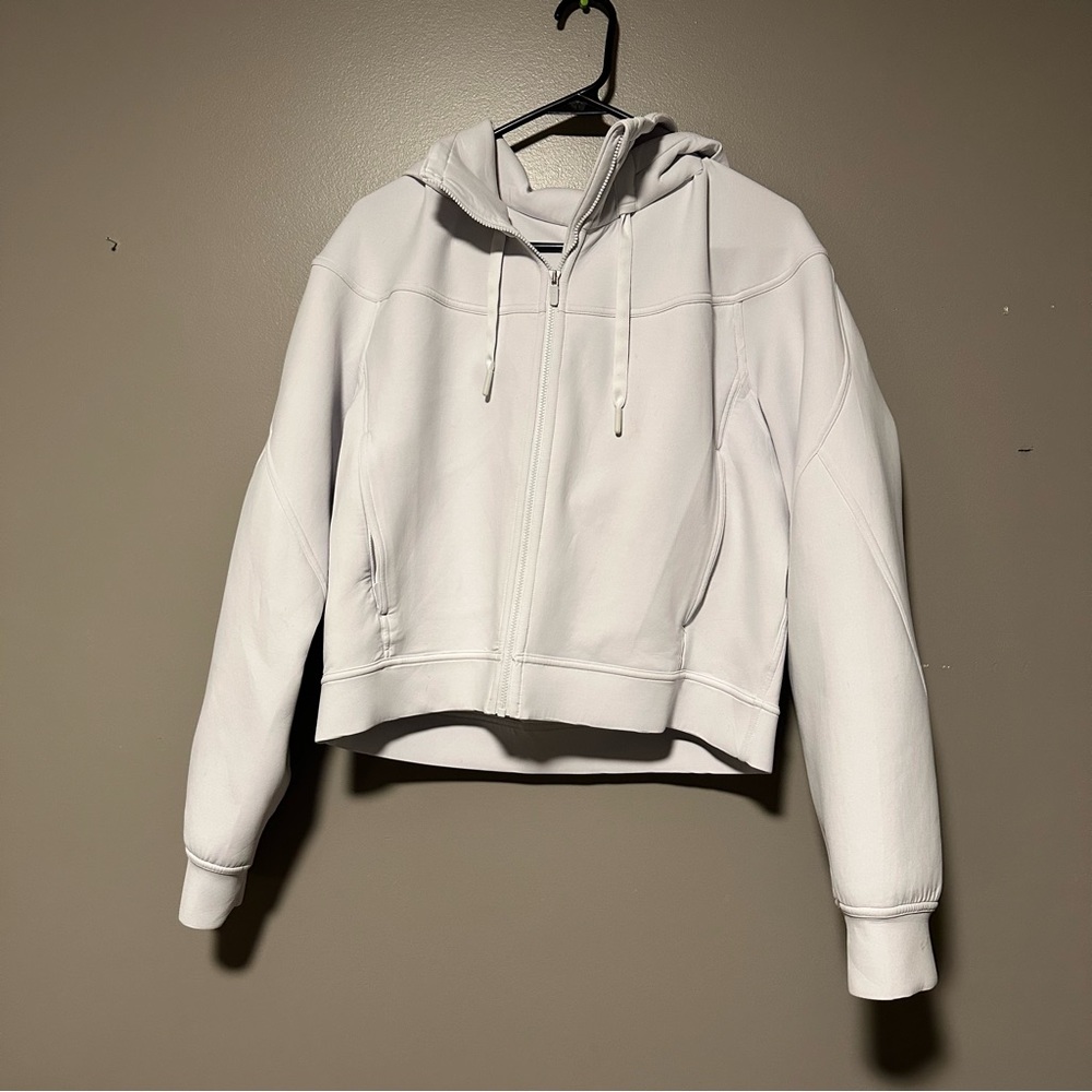 Lululemon Grey Jacket - Size 12 | Stylish and Comfortable Activewear Outerwear